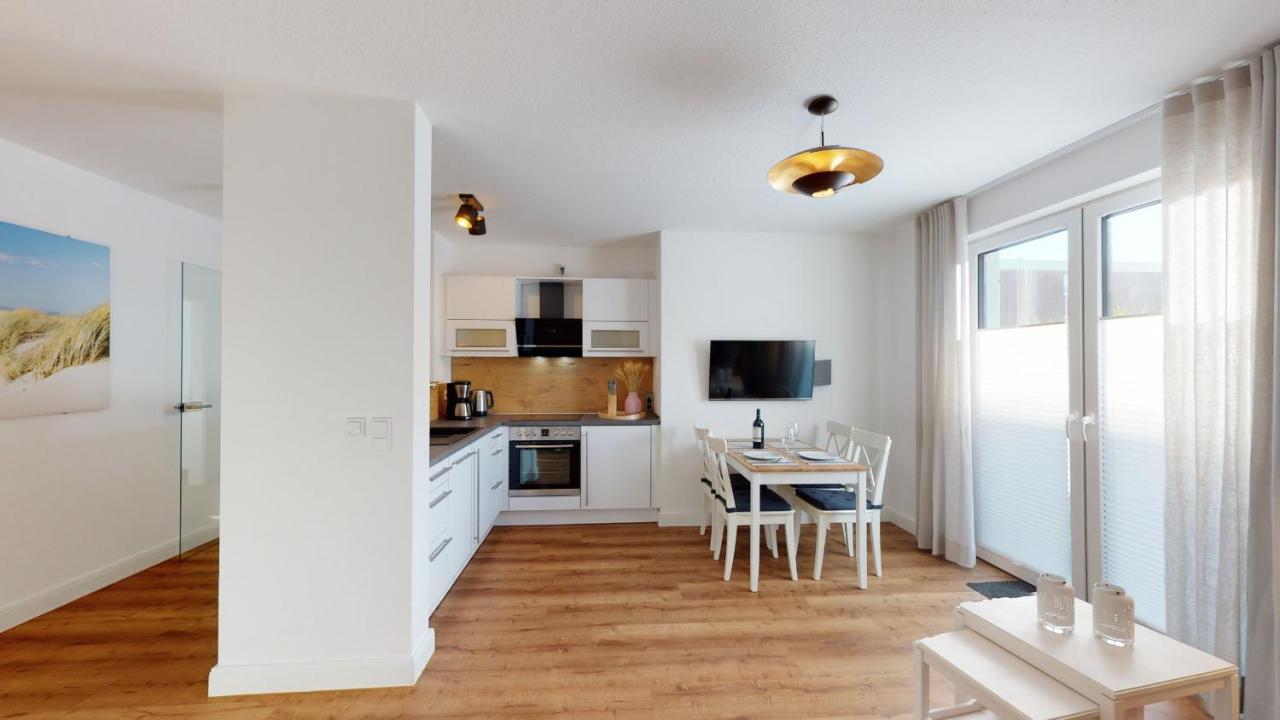 Seeblick Nordlicht, Exklusive Wohnung Mit Terrasse Wangerooge Eksteriør bilde