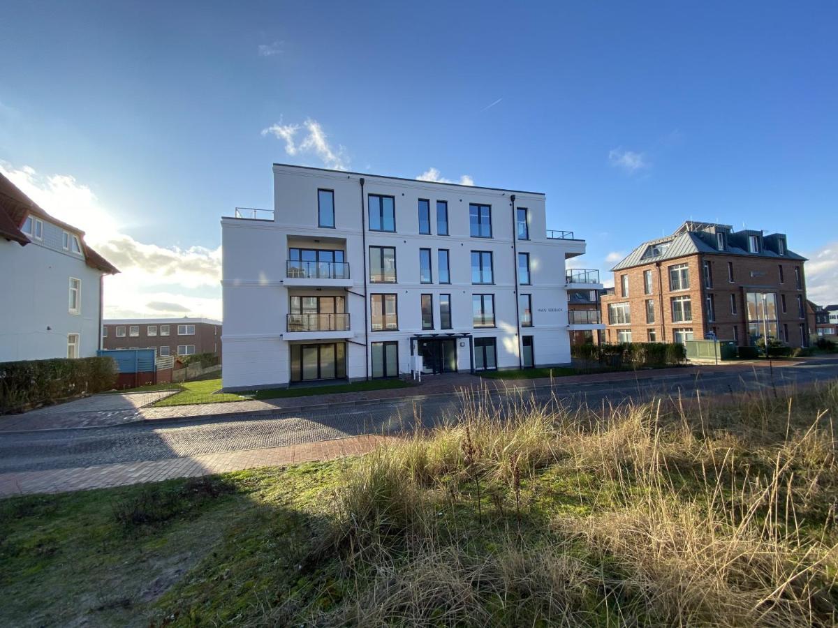 Seeblick Nordlicht, Exklusive Wohnung Mit Terrasse Wangerooge Eksteriør bilde