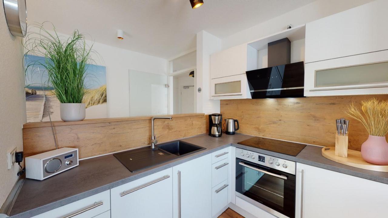 Seeblick Nordlicht, Exklusive Wohnung Mit Terrasse Wangerooge Eksteriør bilde