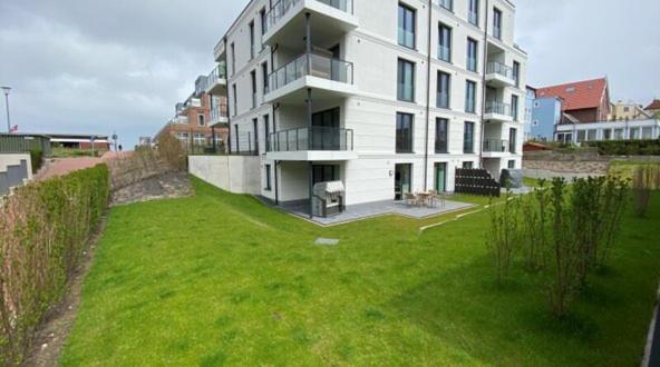 Seeblick Nordlicht, Exklusive Wohnung Mit Terrasse Wangerooge Eksteriør bilde