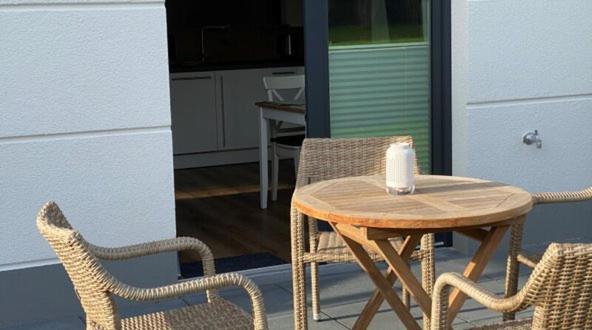 Seeblick Nordlicht, Exklusive Wohnung Mit Terrasse Wangerooge Eksteriør bilde