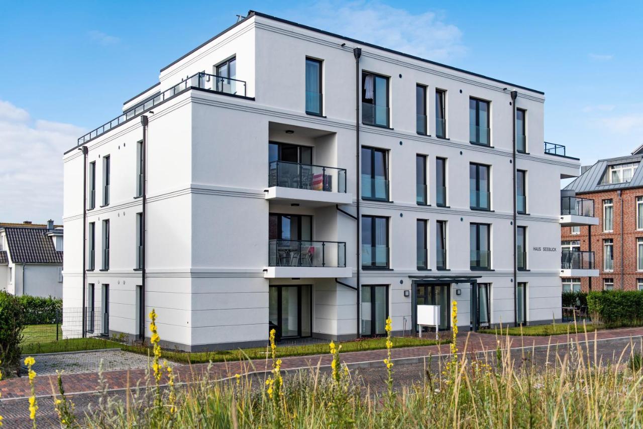 Seeblick Nordlicht, Exklusive Wohnung Mit Terrasse Wangerooge Eksteriør bilde